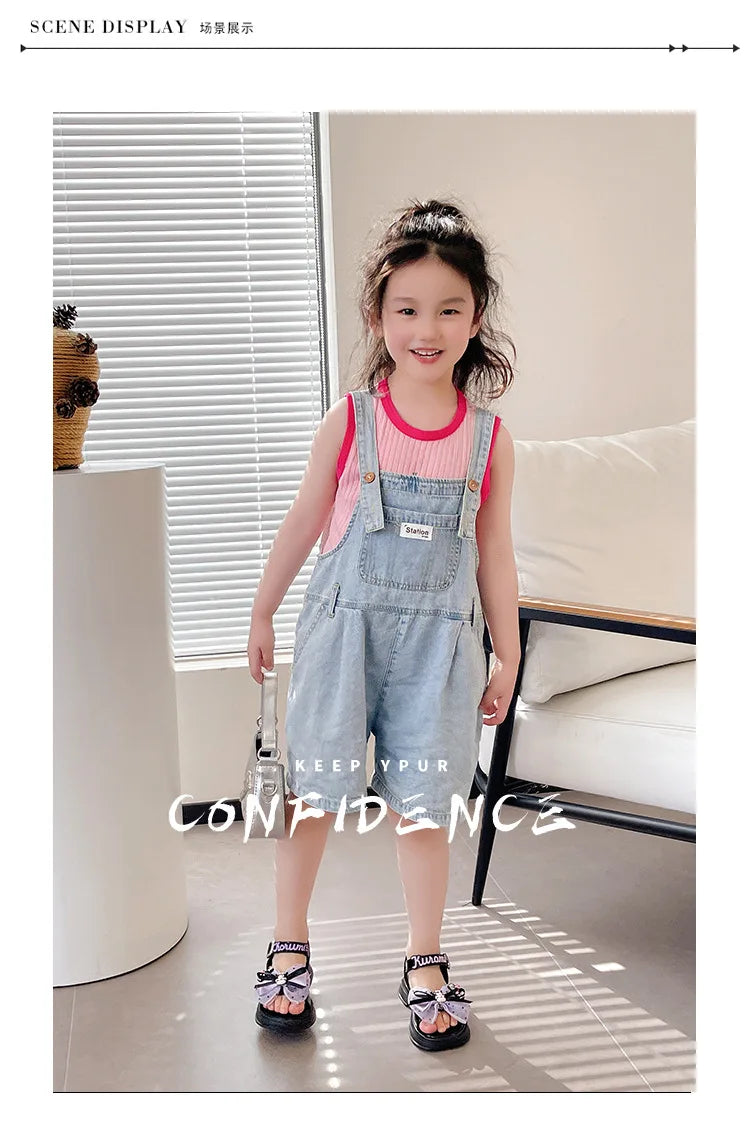 Kids'Sandals Kuromi PU Leather Bow Flat Spring Shoes For Girls Anti-slip Soft Thick Bottom White Black Shoes Size 25-36