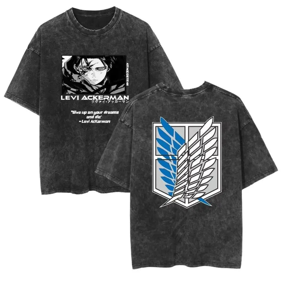 T-shirt Man Women Short Sleeve Tee Streetwear Oversized Anime Print Casual Tops Summer Y2k