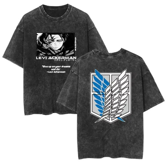 T-shirt Man Women Short Sleeve Tee Streetwear Oversized Anime Print Casual Tops Summer Y2k