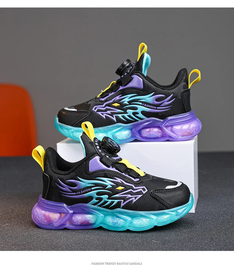 Kids Shoes Boy Casual Sneakers Platform Comfortable Children School Sports Tenis Boy Shoes Children's Basketball Shoes