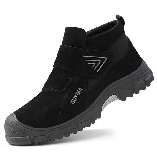 Men's work shoes welder series four-season mid-top