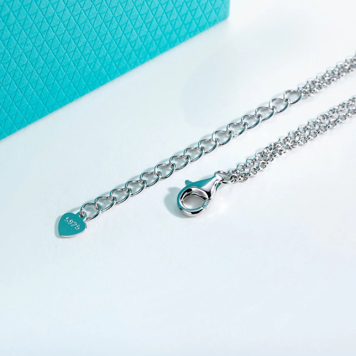 1.7mm Moissanite Bow-Knot Bracelet 925 Sterling Silver Lab Created Diamond 18+5cm Adjustable Bracelets for Woman Gifts