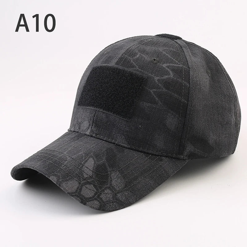 Baseball Caps Camouflage Tactical outdoor Soldier Combat Paintball Adjustable Hat