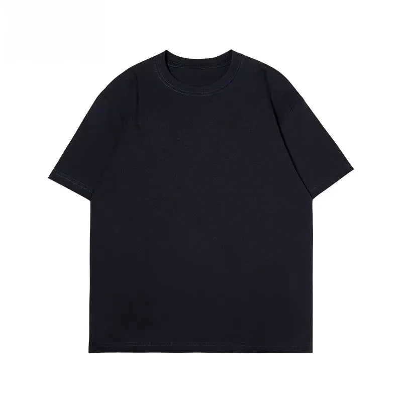 T-Shirt 2025 Summer Men's and Women's American Loose Casual Parent-Child Short Sleeve Top