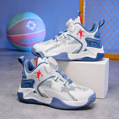 Kids Basketball Shoes Boys Sneakers Non-slip Child Trainer Basket Shoes Outdoor Children Sport Shoes Sneakers Sportschuhe Kinder