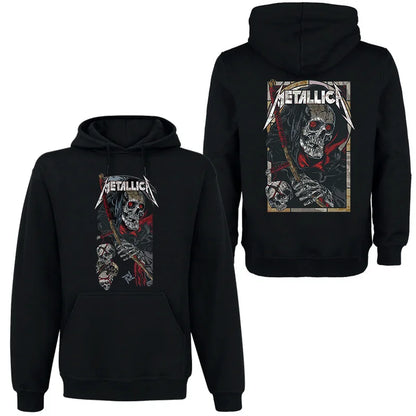 Rock Dark Wind Hoodie Men's Street Hip Hop Top Comfortable Hooded Sweater Fall_Winter Personality Men's Clothing