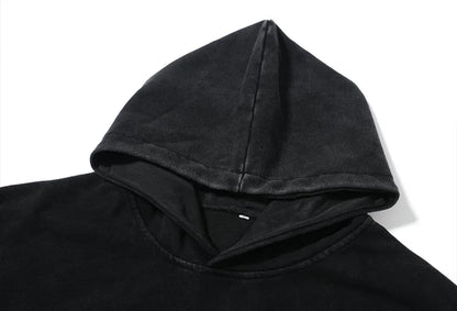 World Tour Hoodies Vintage Washed Men's Sweatshirts Cotton Hip Hop Streetwear Hooded Pullover Loose Y2K Tops