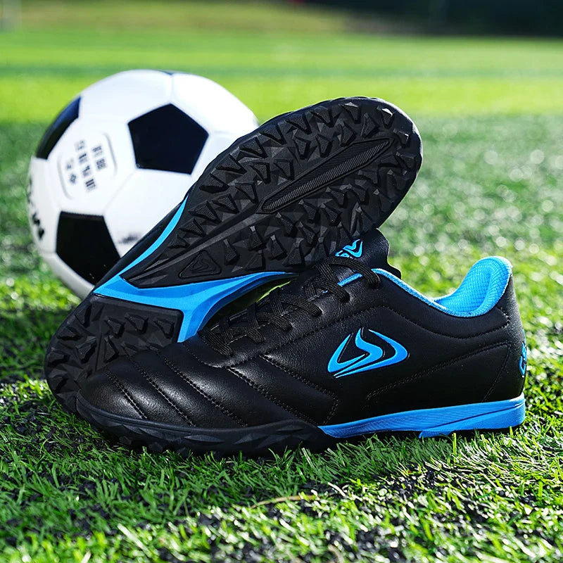 New Men Football Boots Futsal Soccer Shoes TF FG Grass Cleats Comfortable Outdoor Training Shoes Match Breathable Sport Indoor
