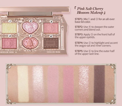 Makeup Set All In Flower Knows Little Angel Highlighter Powder Blush Strawberry Rococo Lip Gloss Perfume Kit