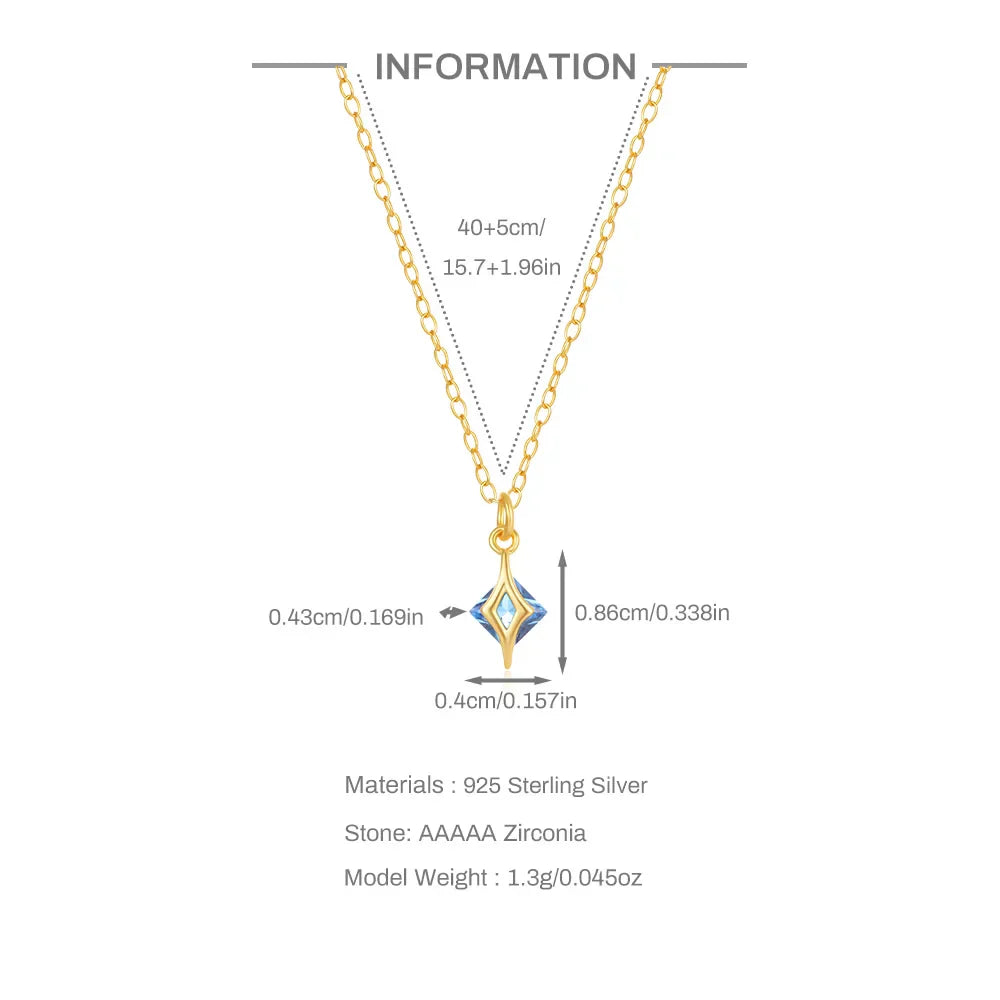 925 Sterling Silver Necklaces Charms for Women Crystal Cross Clavicle Collar Chain Simple Choker Necklace Accessories Gift