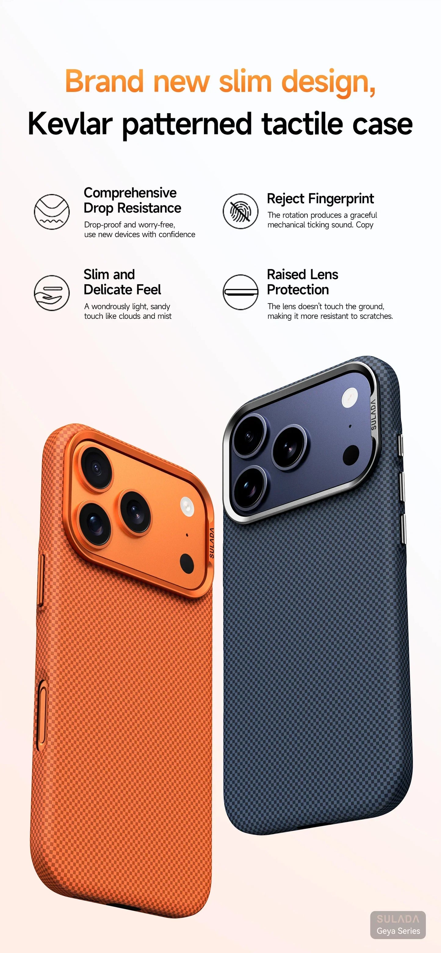 Iphone 17 Pro Max / 17 Pro / 16 Pro Max / 16 Pro Magnetic Stand Carbon Fiber Pattern Magsafe Pc Hard Cover