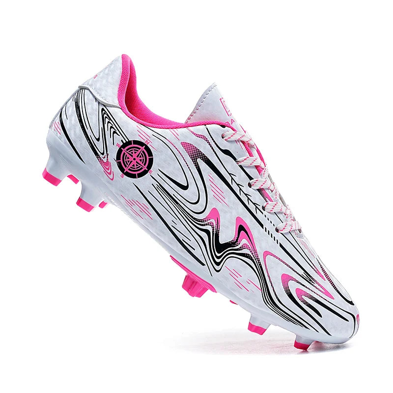 Men's football shoes with long studs for men, women, children, boys, teenagers, sports sneakers, outdoor training shoes