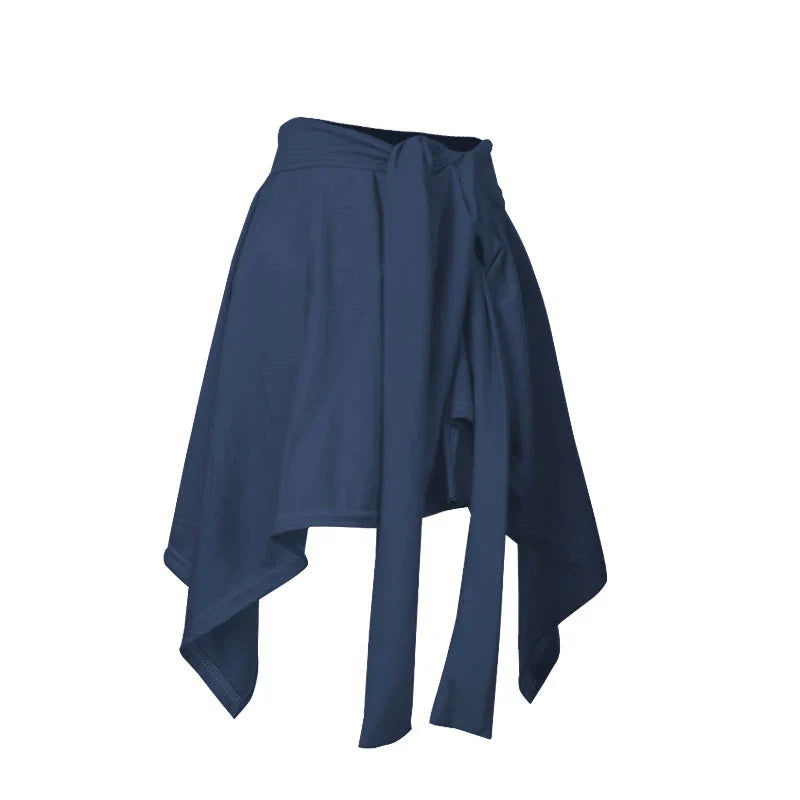 Yoga Skirts Long Straps Tennis Ballet Skirt Women All-match Hip Covering Bottoms Yoga Skirt With Anti-glare Straps
