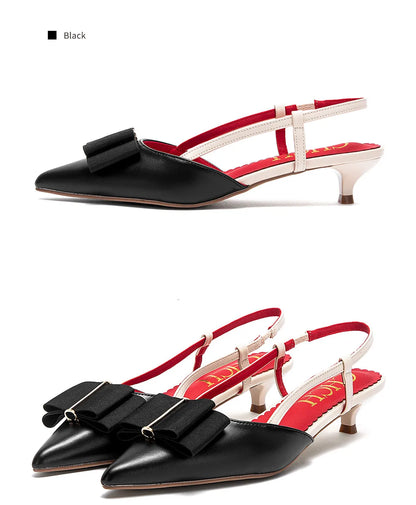 Woman High Heels Brown New Summer Strap Design Pointed Casual Elegant Workplace Ladies Classic Sandals