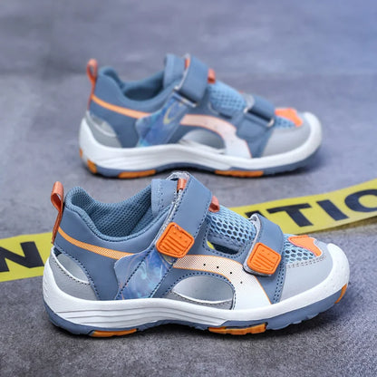 Summer Breathable Sport Sandals for Children Boys Outdoor Casual Beach Shoes Comfortable Non-slip Kids Fashion Sandal
