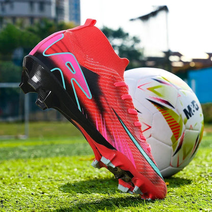 New Men Football Boots Ultralight Training Soccer Shoes Breathable Unisex Professional Wholesale Indoor Futsal Drop Shipping