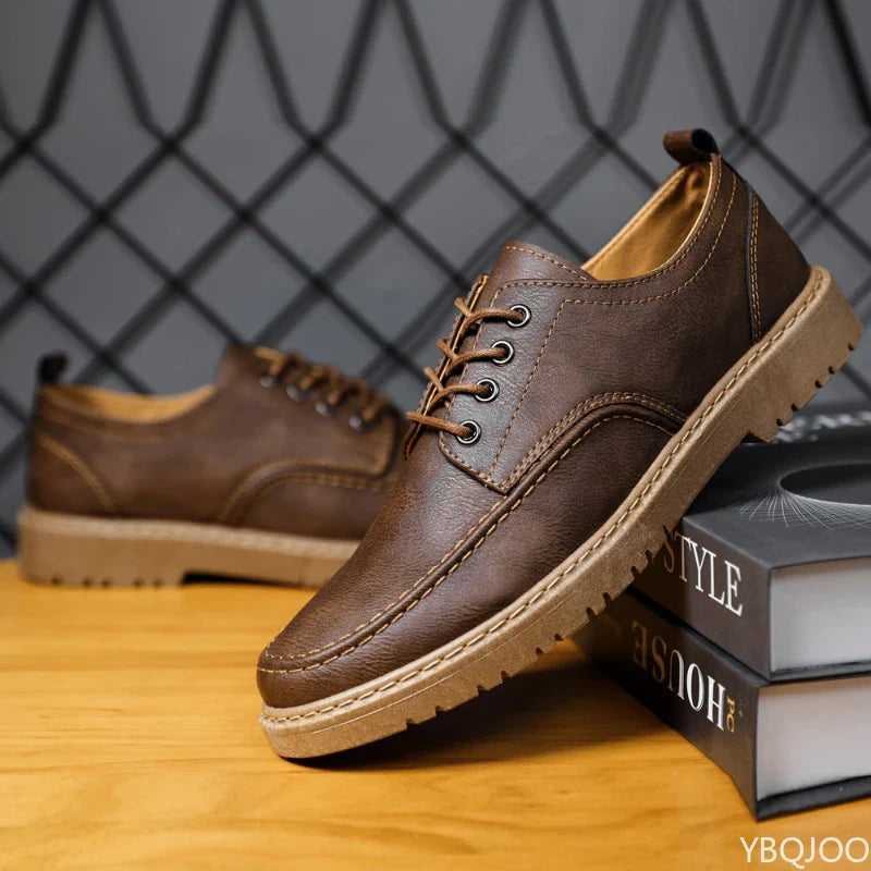 New Men Versatile Luxury shoes High Quality Dress Shoes Men Classic Business Leather footwear Fashion Men Casual Shoe Zapatos
