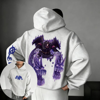 Anime Magellan Printed Hoodie Autumn/Winter New Men's and Women's Trendy Harajuku Large Loose Casual Parent Child Top