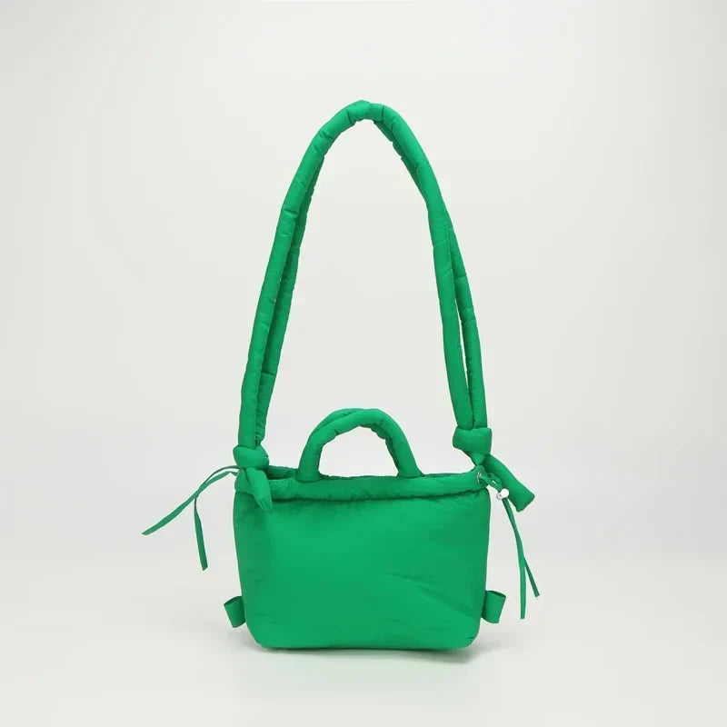 Colorful Nylon Small Square Shoulder and Crossbody Bags Super Cool Simple Versatile Handbags for Women 2024 Casual Hot Sale