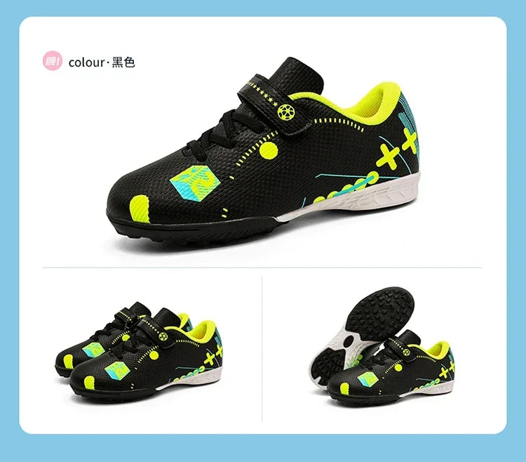 Soccer Shoes for Children Professional Original Kids Football Boots Society Kid Sneakers Indoor Football Trainers Youth Sports