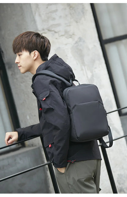 Mini Canvas Men's Backpack Fashion Black Rucksack School Bag for Man Small Japanese Male Bagpack Travel Waterproof Backpacks