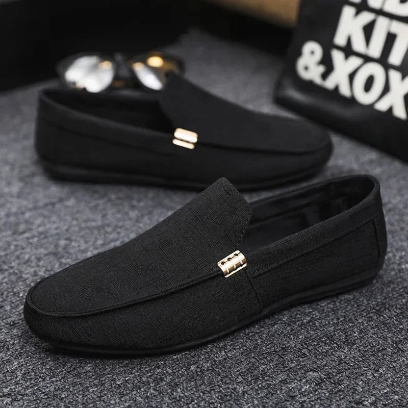 Fashion Men Casual Shoes Luxury Brand Men Loafers Breathable Comfort Slip-on Mens Driving Shoes lightweight Lazy Shoes Moccasins