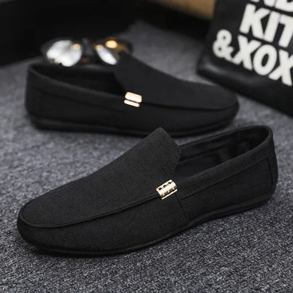 Fashion Men Casual Shoes Luxury Brand Men Loafers Breathable Comfort Slip-on Mens Driving Shoes lightweight Lazy Shoes Moccasins