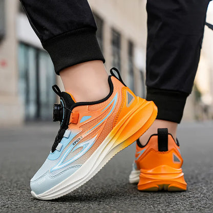 Children's basketball shoes field training non-slip comfortable running shoes light outdoor rest shoes boy sports shoes