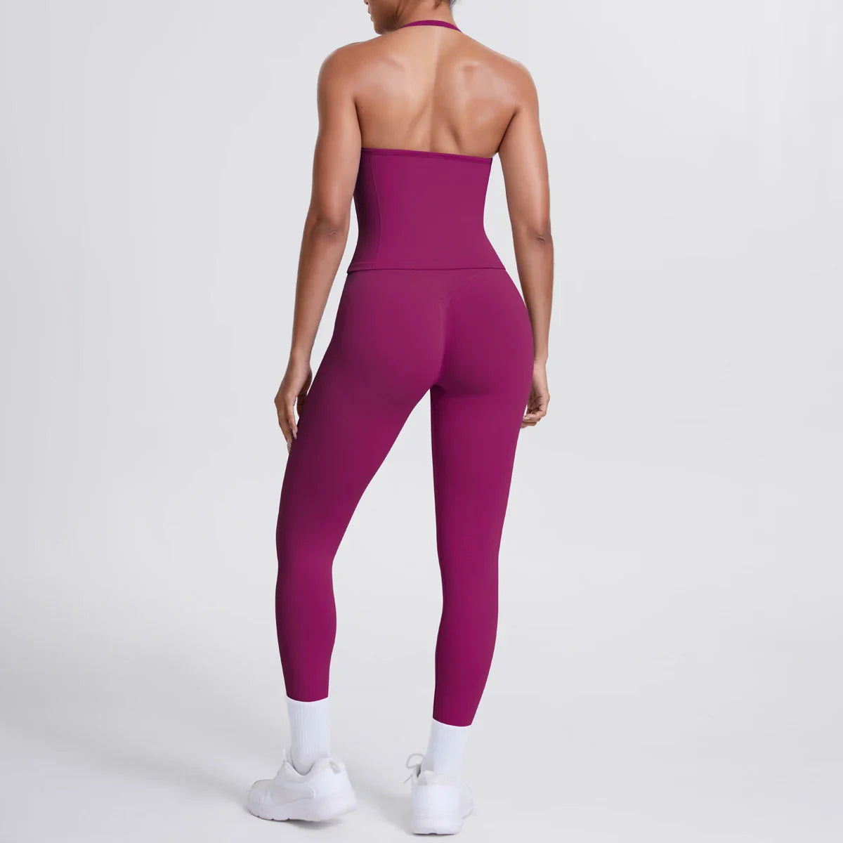 2 Piece Yoga Clothes Women Tracksuit Athletic Wear Pilates Fitness Suit Gym Workout Push Up Clothes Sports Bra Leggings Suit
