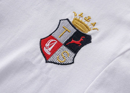 New Swiss polo shirts men short sleeved polo collars fashionable casual sporty high-end pure cotton micro elastic embroidery