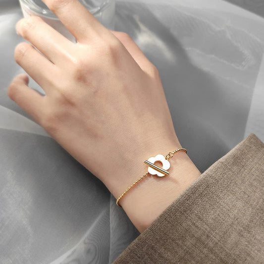 100% Genuine 925 Sterling Silver Minimalist Beads Balls Geometric Bracelet for Women OT Bangle Fine Jewelry Girl Gift