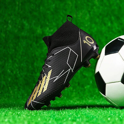 New Unisex Football Boots Professional Non-slip Soccer Shoes Outdoor Drop Shipping Futsal Match Training Sport Sport Sneakers