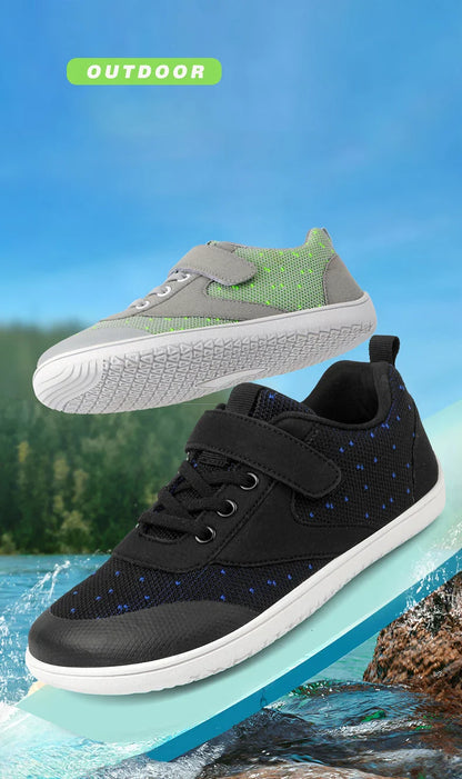 Toddler/Little/Big/Kid Wide Barefoot Shoes | Boys/Girls Minimalist Sneakers | Splay Naturally | Lightweight Girls Boys Sneakers