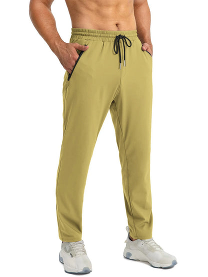 Men's Lightweight Quick Dry Sport Pants with Elastic Waist Outdoor Gym Workout Running Jogger Athletic Sweatpants Quality