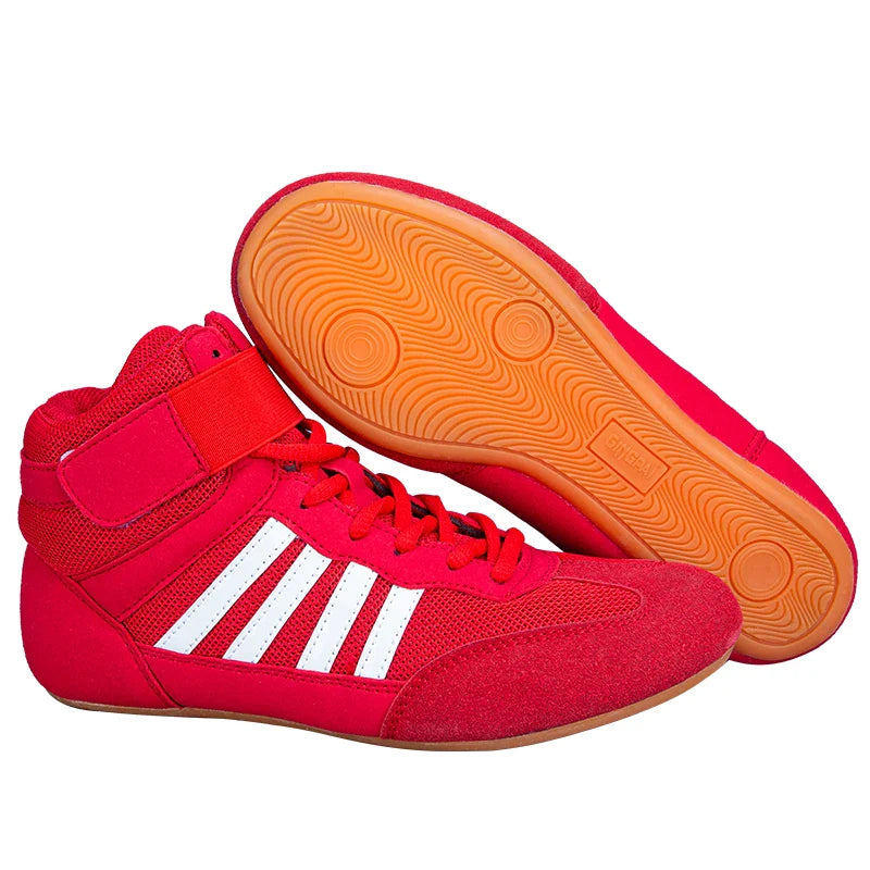 Training Wrestling Shoes Men female Fitness Boxing Shoes Mesh Breathable Boxing Shoes Men High Quality Wrestling Shoes
