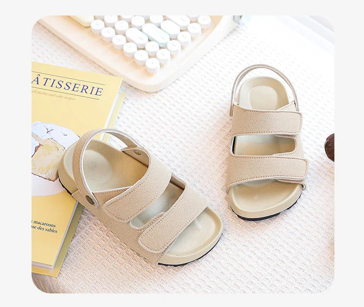 Boy's And Girls' 2026 Summer New  Casual Thick Sole Slides Forest Style Two-Way Sandals