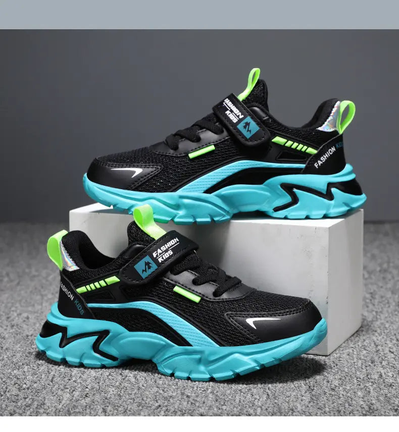 Children's Sports Shoes Kids Running Sneakers for Boys Girls Air Mesh Breathable Outdoor School Casual Fashion Shoes Anti-skid