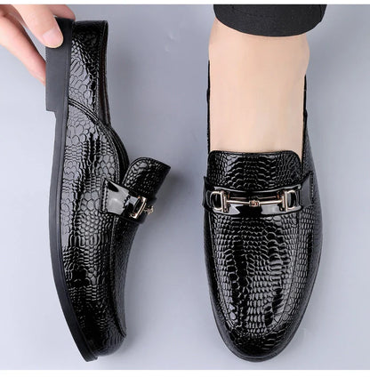 Men's shoes four seasonal new fashion outdoor leather shoes comfortable soft soles non slip lightweight plus size casual shoes