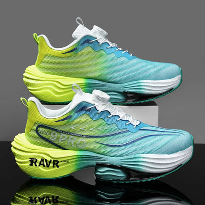 2025 New Men's Running Shoes Cushioning Carbon Plate Racing Marathon Athletic Shoes Comfortable Non-slip Sports Tennis Shoes