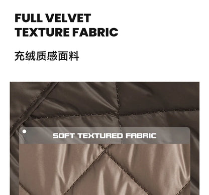 Large Soft Puffer Bag Women Big Size College Students Laptop Book Quilted Tote Bag Lady Down-filled Shopping School Bags