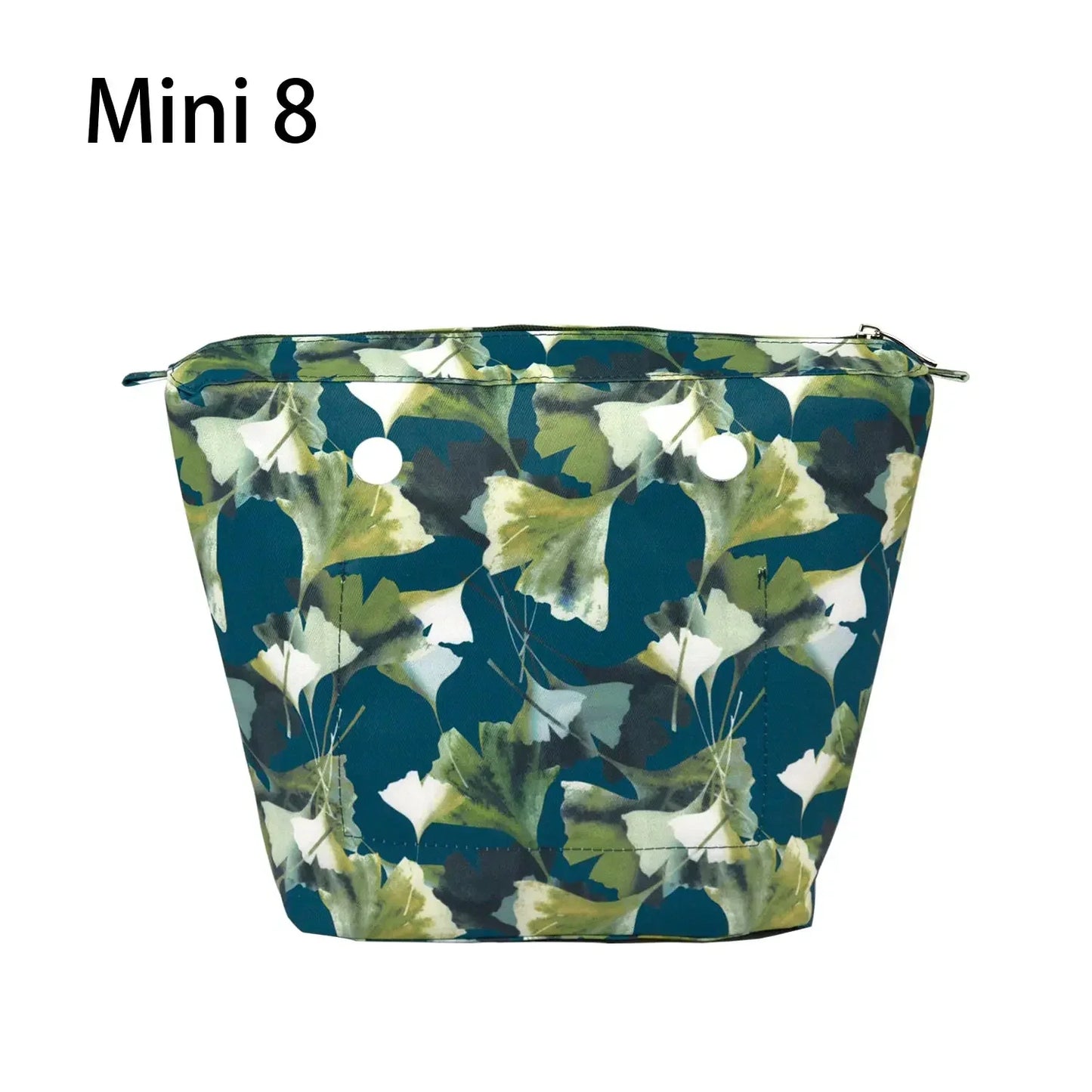 Composite Twill Cloth Waterproof Inner Lining Insert Zipper Pocket for Classic Mini Obag Senior Inner Pocket for O Bag