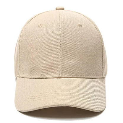 Solid Unisex Baseball Cap 6 Panel Men Caps Daily Womens Summer Hat Curved Brim Adjustable Red White Purple Grey Black