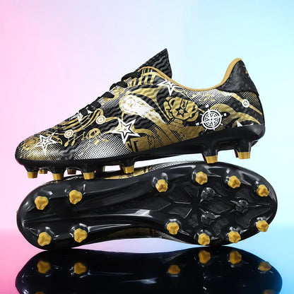 New Kids Soccer Shoes Men Original Football Shoes Indoor Professional Football Field Boots Society Cleats TF/AG Sneaker Non Slip