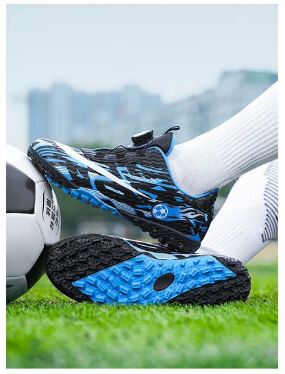 New Men Kids Soccer Shoes Football Boots Ultralight Match Grass Boys Professional Cleats Non-Slip Training Shoes Drop Shipping