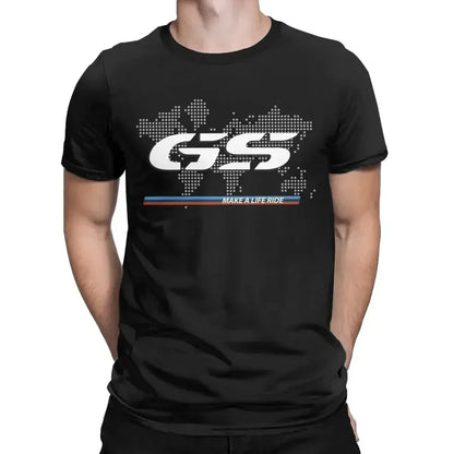 2025 Hot Sale Summer 100% Cotton For 1250 GS Exclusive For BMW Fans Motorcycle R1250GS T Shirt Men Hip Hop Streetwear T-Shirt