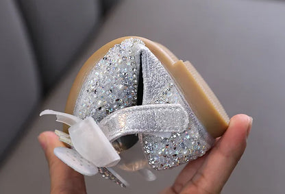 Girls Princess Shoes Children Party Dance Shoes Student Spring Autumn New Flats Kids Performance Shoes