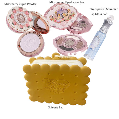 All In One Makeup Set Gift Box Garden Cushion Cream Foundation Matte Blush Long Lasting Velvet Lip Cream With Bag