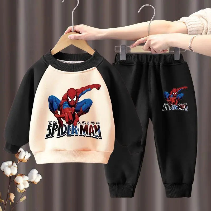 Children's Clothing Sets Boys Cartoon Sweatshirt and Sweatpant 2pcs Kids Tracksuits Boys Pullover Set