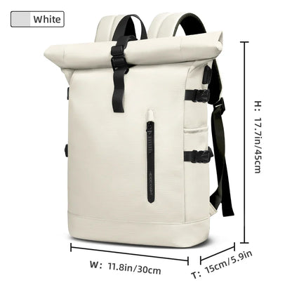 Large 15.6 Inch Laptop Backpack Men Anti-Theft Travel Backpack for Business University Bicycle School Backpack With USB Port