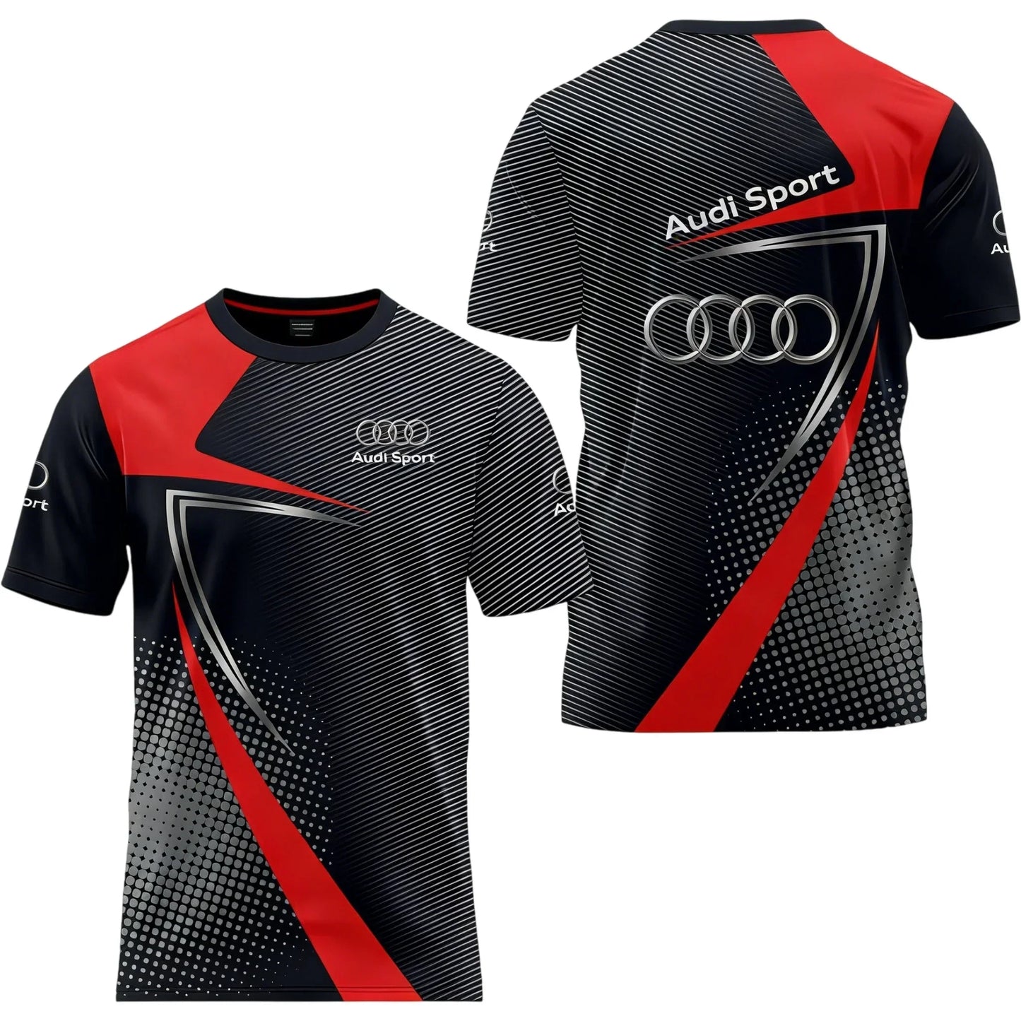 3D Printed T-Shirt Men's Summer 2026 Moisture-Wicking Quick-Drying Comfortable Short-Sleeve Trendy Top
